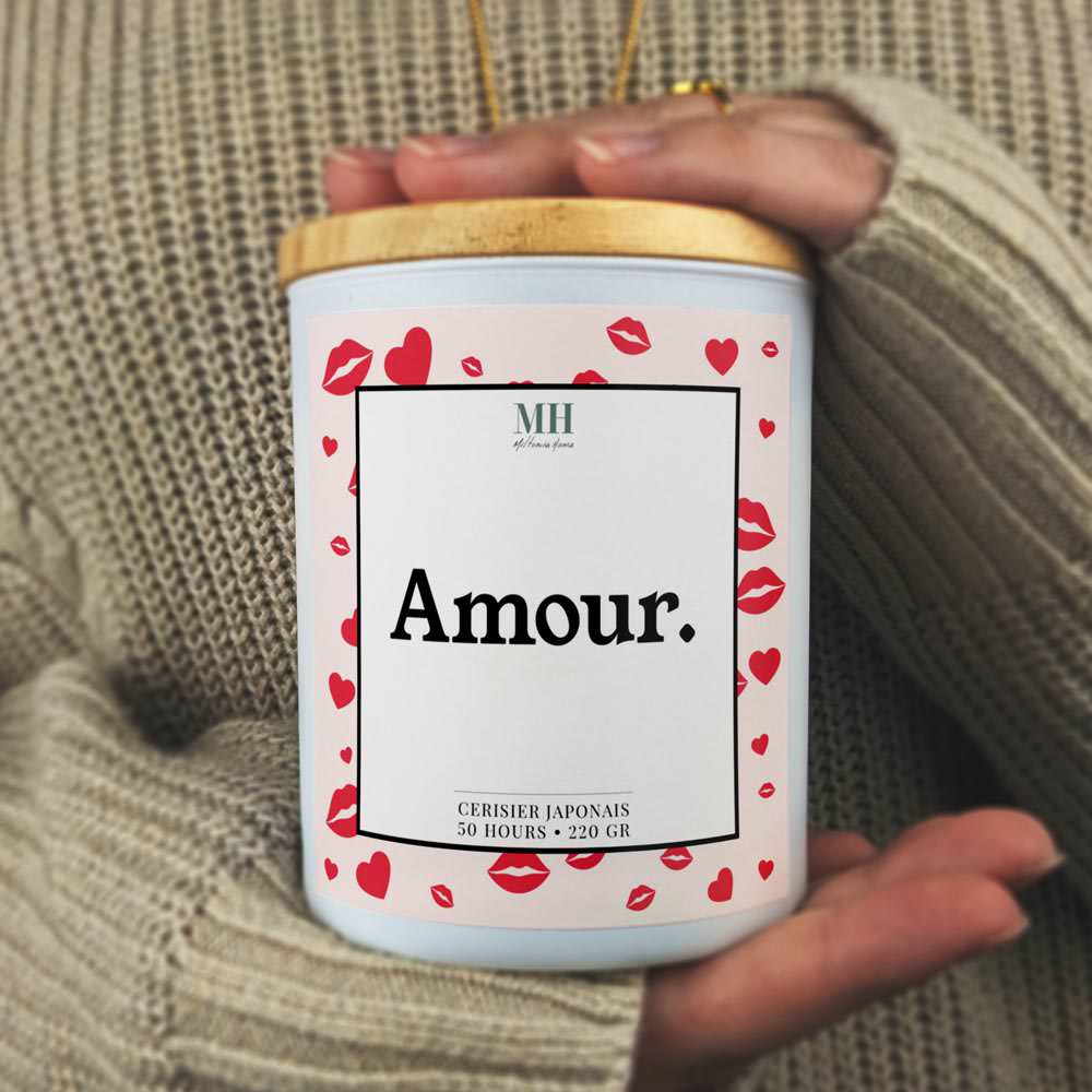 Amour - Bougie Amoureuse