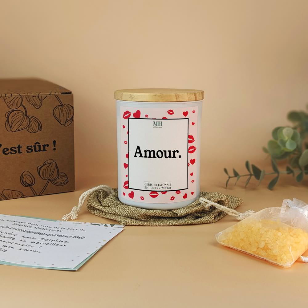 Amour - Bougie Amoureuse