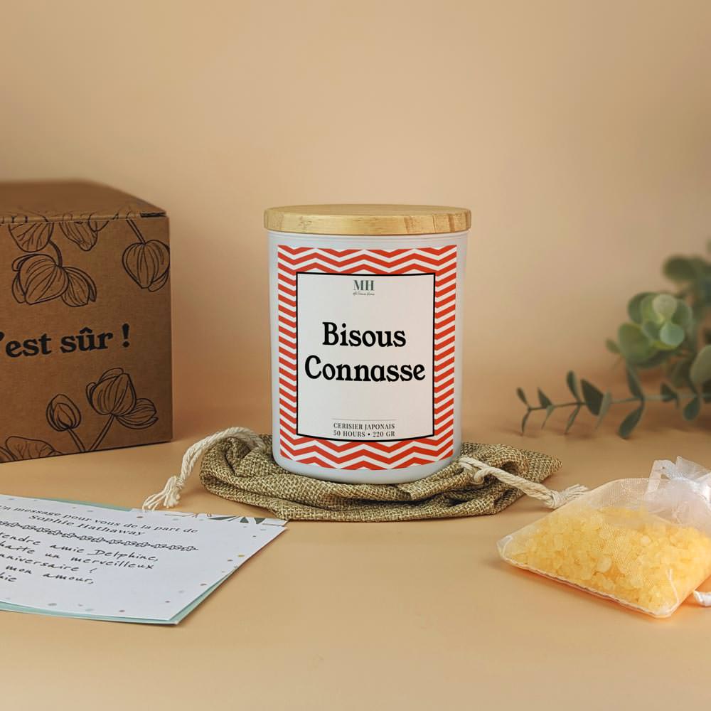 Bisous Connasse - Bougie Culottée