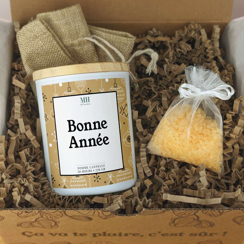 Bonne Année - Bougie Festive