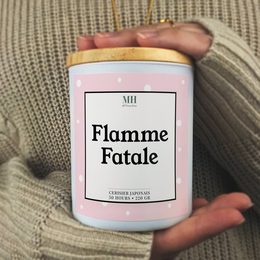 Flamme Fatale - Bougie Élogieuse
