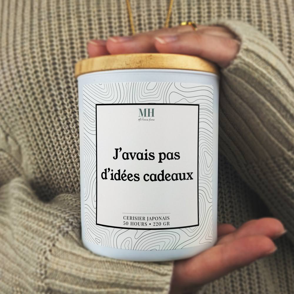 J'avais pas d'idées cadeaux - Bougie Culottée
