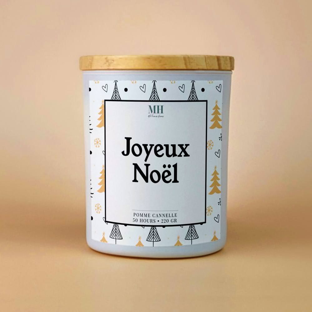 Bougie parfumée Joyeux Noël - Miltonia Home
