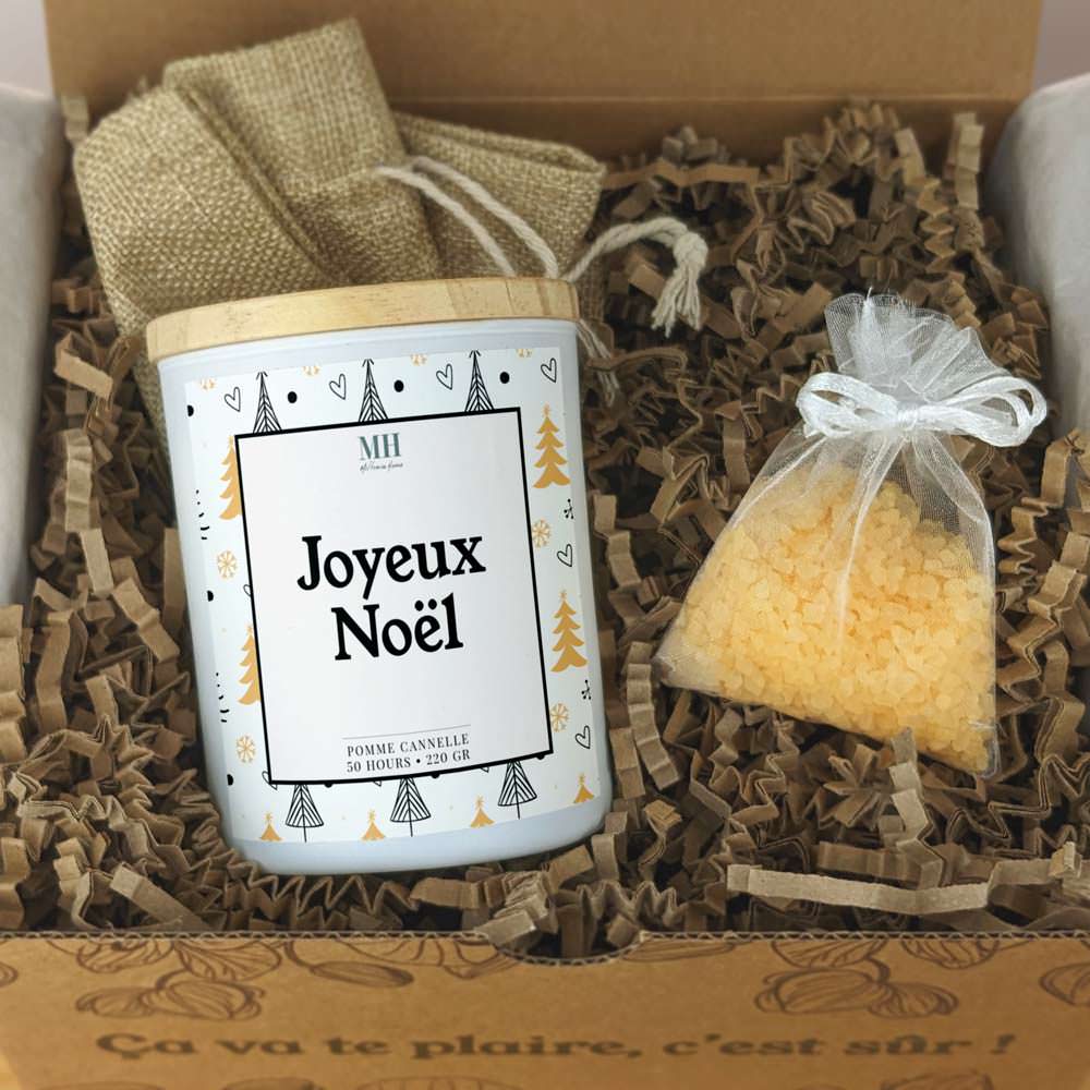 Joyeux Noël - Bougie Festive