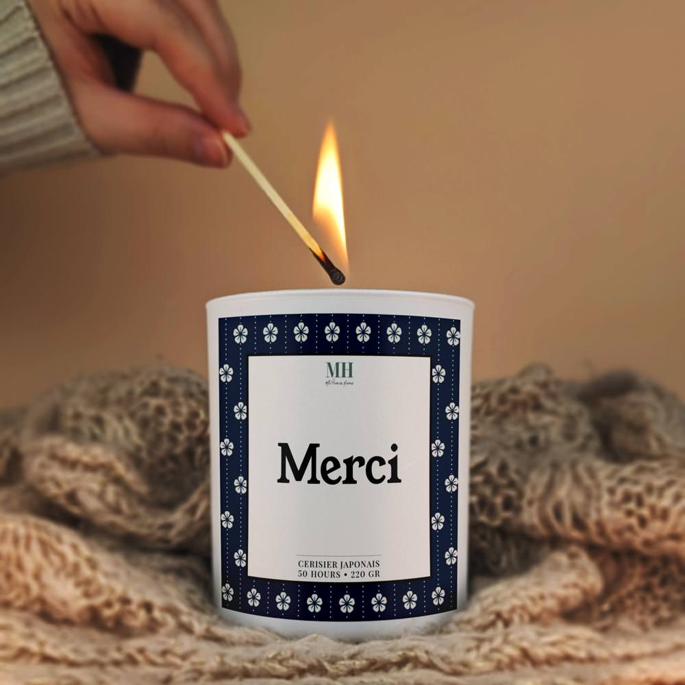 Merci - Bougie Élogieuse