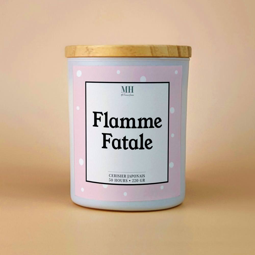 Flamme Fatale - Bougie Élogieuse