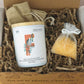 Lettre Prénom Fleurie - F - Bougie personnalisable