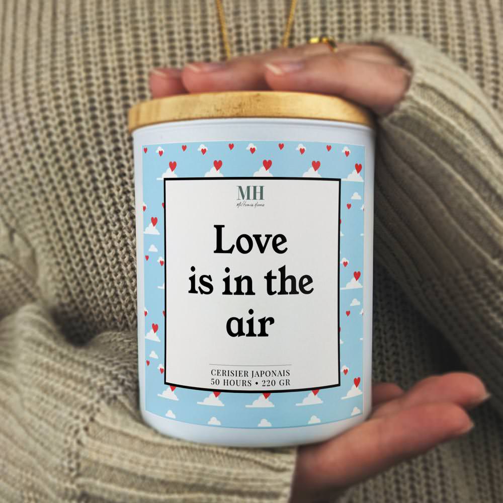 Love is in the air - Bougie Amoureuse